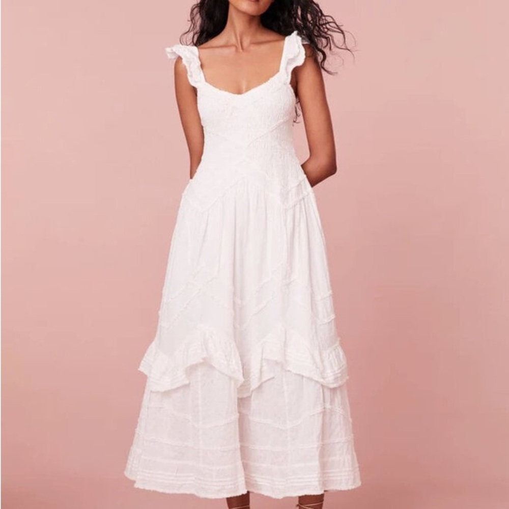 LOVESHACKFANCY BRIN DRESS